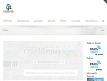 Tablet Screenshot of campodecarinena.org